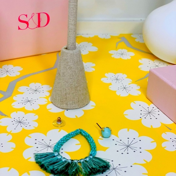 Stella & Dot Anne 2 in 1 Fringe Earrings - Picture 3 of 9